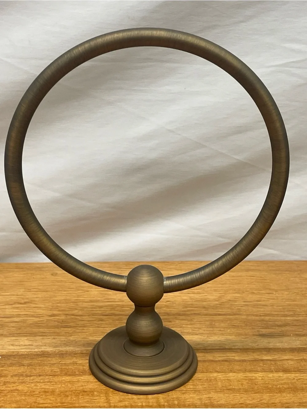 Santec Grand Imperial Lincoln Traditional Towel Ring - Victorian Bronze